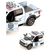 Miniatura Ford F-150 Raptor 2022 Kinsmart 1:46 Metal e Fricção Police Prata. - MundoMIXCIF