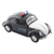 Miniatura Fusca Police 155 Metal e Fricção Die Cast 1:32 Preto - loja online