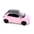 Miniatura Fiat 500e Kinsmart 1:28 Metal e Fricção Rosa na internet