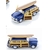 Miniatura Ford Woody Wagon 1949 Prancha Kinsmart 1/40 Metal e Fricção Azul na internet