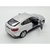 Miniatura Carrinho BMW X6 Metal e Fricção Kinsmart 1/38 Prata - MundoMIXCIF