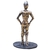 Boneco Estatua C-3PO Star Wars Filme Colecionavel Miniatura 16 cm de Resina Dourado na internet