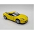 Miniatura Corvette C6 Z06 2007 Kinsmart 1/36 Metal e Fricção Amarelo - loja online