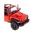 Miniatura Jeep Wrangler 2018 Conversível Kinsmart 1/34 Metal e Fricção Vermelho - comprar online