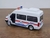 Miniatura Van Ambulancia KEEP CLEAR Metal e Fricção Escala 1/32 Branca - loja online