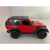 Miniatura Jeep Wrangler 2018 Kinsmart 1/34 Metal e Fricção Vermelho teto Preto - loja online