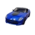 Imagem do Miniatura Nissan Fairlady Z Customized Edition 2023 Kinsmart 1:36 Metal e Fricção Azul