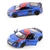 Miniatura Audi R8 Coupe Livery Edition 2020 Kinsmart 1:36 Metal e Fricção Azul - loja online