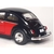 Miniatura Fusca 1967 Kinsmart 1/32 Metal e Fricção Preto/Vermelho - MundoMIXCIF