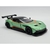 Miniatura Aston Martin Vulcan Faixa Kinsmart 1/38 Metal e Fricção Verde