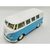 Miniatura Kombi 1962 RMZ 1/32 Metal e Fricção Branca/Azul Bebê - MundoMIXCIF