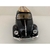 Miniatura Fusca 1967 com Prancha Kinsmart 1/32 Metal e Fricção Amarelo Brilhante. - MundoMIXCIF