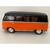 Miniatura Kombi 1962 Kinsmart 1/32 Metal e Fricção Preto/Laranja na internet