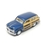 Miniatura Ford Woody Wagon 1949 Kinsmart 1/40 Metal e Fricção Azul na internet