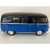 Miniatura Kombi 1962 Kinsmart 1/32 Metal e Fricção Preto/Azul Brilhante - loja online