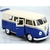 Imagem do Miniatura Kombi 1962 Kinsmart 1/32 Metal e Fricção Bege/Azul