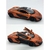 Miniatura McLaren P1 Kinsmart 1:36 Fricção e Metal Laranja. na internet