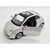 Miniatura Fiat 500 New 2007 Kinsmart 1:28 Metal e Fricção Prata. - comprar online