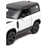 Miniatura Land Rover Defender 90 kinsmart 1/36 Metal e Fricção Branco - comprar online