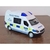 Miniatura Van Police Patrol 911 Metal e Fricção Escala 1/32 Branca - MundoMIXCIF