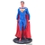 Boneco Estatua Superman DC Liga da Justiça Colecionavel Miniatura 19 cm de Resina Base