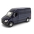 Miniatura Van Mercedes Benz Sprinter 2015 Welly 1/38 Metal e Fricção Azul Escuro