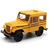 Miniatura Jeep 1971 DJ-5B Kinsmart 1:26 Metal e Fricção School Bus Escolar Amarelo Amarela