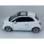 Miniatura Fiat 500 New 2007 Kinsmart 1:28 Metal e Fricção Branco. na internet