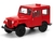 Miniatura Jeep 1971 DJ-5B Kinsmart 1:26 Metal e Fricção Verrmelho