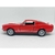 Miniatura Shelby GT 500 1967 Kinsmart 1:38 Metal e Fricção Vermelho - loja online