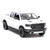 Miniatura Dodge RAM 1500 2019 Kinsmart 1/46 Metal e Fricção Branca