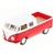 Miniatura Kombi Pickup 1963 Kinsmart 1/34 Metal e Fricção Branco/Vermelho na internet