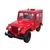 Miniatura Jeep 1971 DJ-5B Kinsmart 1:26 Metal e Fricção Firefighter 911 Bombeiro Vermelho na internet