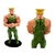 Imagem do Boneco Estatua Guile Street Fighter Jogo Colecionavel Miniatura 18 cm de Resina