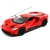 Miniatura Ford GT 2017 Kinsmart 1/38 Metal e Fricção Vermelho