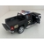 Miniatura Chevrolet Silverado 2014 Kinsmart 1/46 Metal e Fricção Police Militar Preto