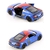 Miniatura Audi R8 Coupe Livery Edition 2020 Kinsmart 1:36 Metal e Fricção Azul na internet