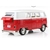 Miniatura Kombi 1962 RMZ 1/32 Metal e Fricção Branca/Vermelho - comprar online