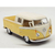 Miniatura Kombi Pickup Bus Double Volkswagen 1963 Kinsmart 1/34 Metal e Fricção Bege/Amarelo - MundoMIXCIF