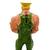 Boneco Estatua Guile Street Fighter Jogo Colecionavel Miniatura 18 cm de Resina - MundoMIXCIF