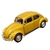 Miniatura Fusca 1967 RMZ 1/32 Metal e Fricção Amarelo Dourado Fosco - MundoMIXCIF