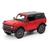 Miniatura Ford Bronco 2022 Kinsmart 1/34 Metal e Fricção Vermelho