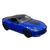 Miniatura Nissan Fairlady Z Customized Edition 2023 Kinsmart 1:36 Metal e Fricção Azul - comprar online