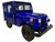 Miniatura Jeep 1971 DJ-5B Kinsmart 1:26 Metal e Fricção Azul