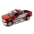 Miniatura Chevrolet Silverado 2014 Kinsmart 1/46 Metal e Fricção Bombeiro 911 Vermelha