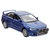 Miniatura Lancer Evolution X 2008 Kinsmart 1/36 Metal e Fricção Azul