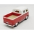 Imagem do Miniatura Kombi Pickup 1963 Kinsmart 1/34 Metal e Fricção Branco/Vermelho