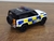 Miniatura Land Rover Defender 90 kinsmart 1/36 Metal e Fricção Branco Policia - MundoMIXCIF