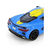 Miniatura Corvette Esportivo 2021 Kinsmart 1:36 Metal e Fricção Azul - MundoMIXCIF