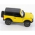 Miniatura Ford Bronco 2022 Kinsmart 1/34 Metal e Fricção Amarelo - MundoMIXCIF